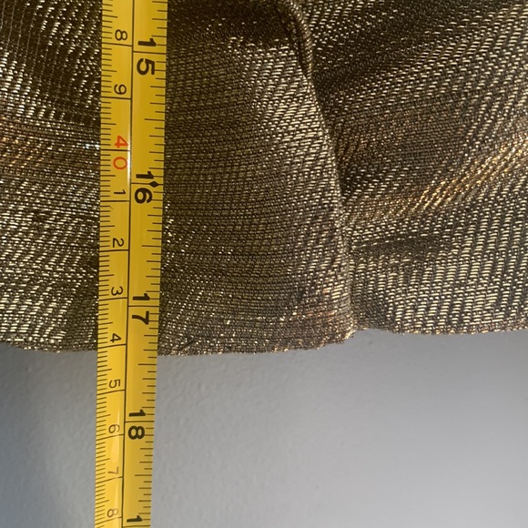 Lovers + Friends NWT 2 Piece Gold Metallic Bootie Shorts & Cropped Jacke… - Picture 14 of 15